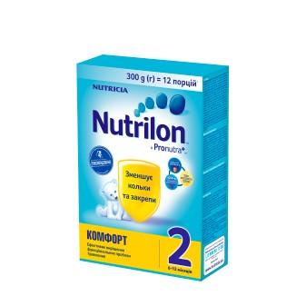 Нутрілон молочна суміш 300гр №2 Комфорт